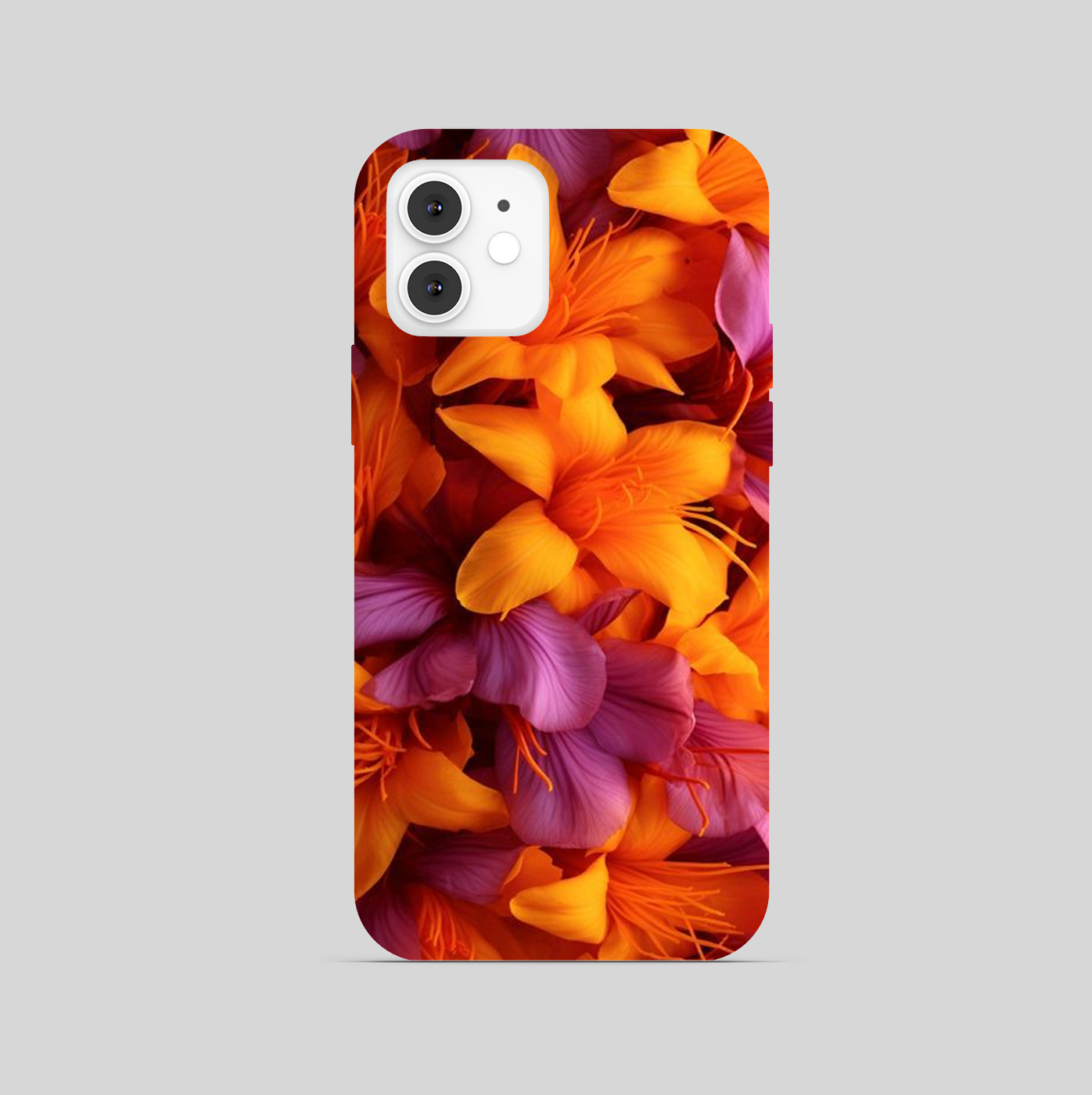 Multi Color Flowers Theme Phone Cover