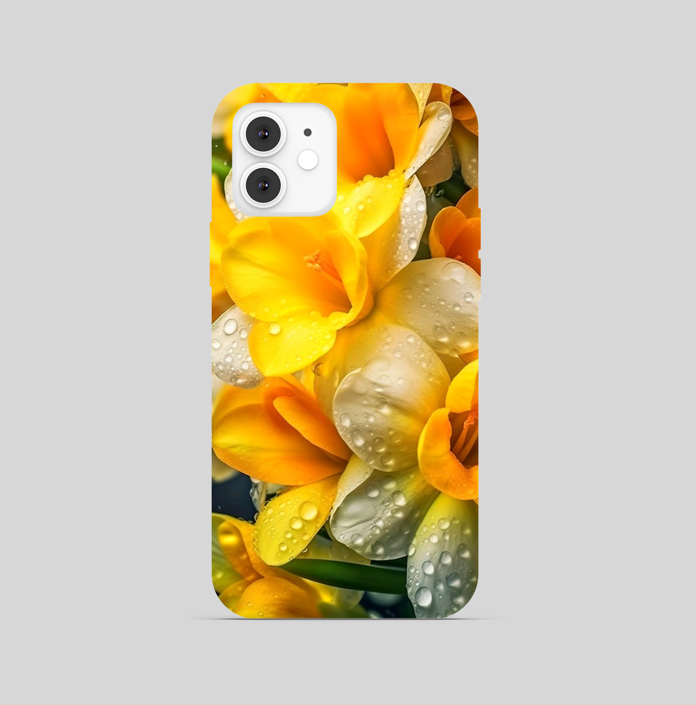 Multi Color Flowers Theme Phone Cover
