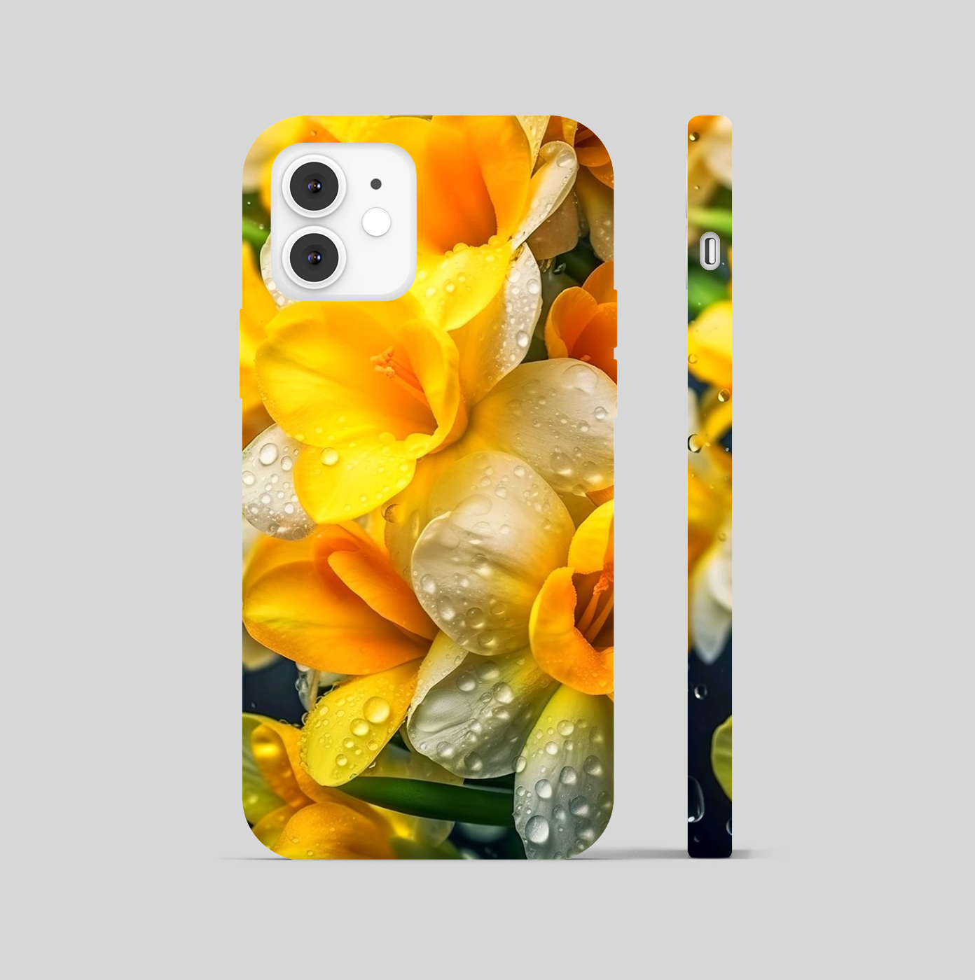 Multi Color Flowers Theme Phone Cover