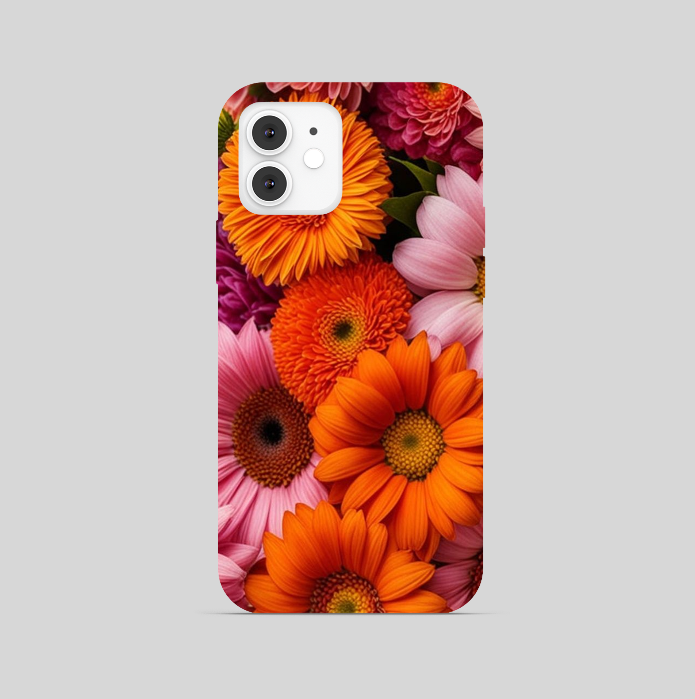 Multi Color Flowers Theme Phone Cover
