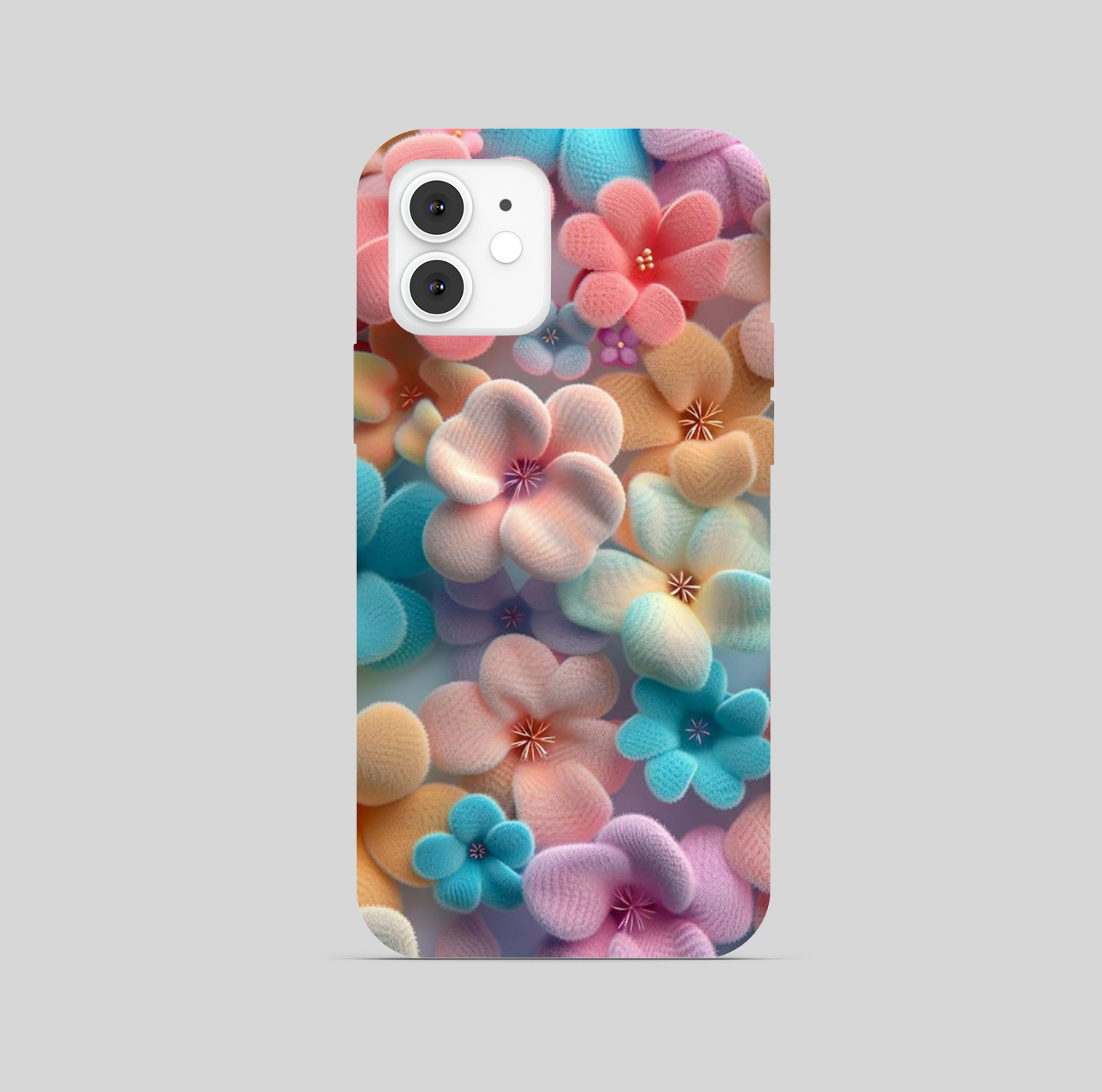 Multi Color Flowers Theme Phone Cover