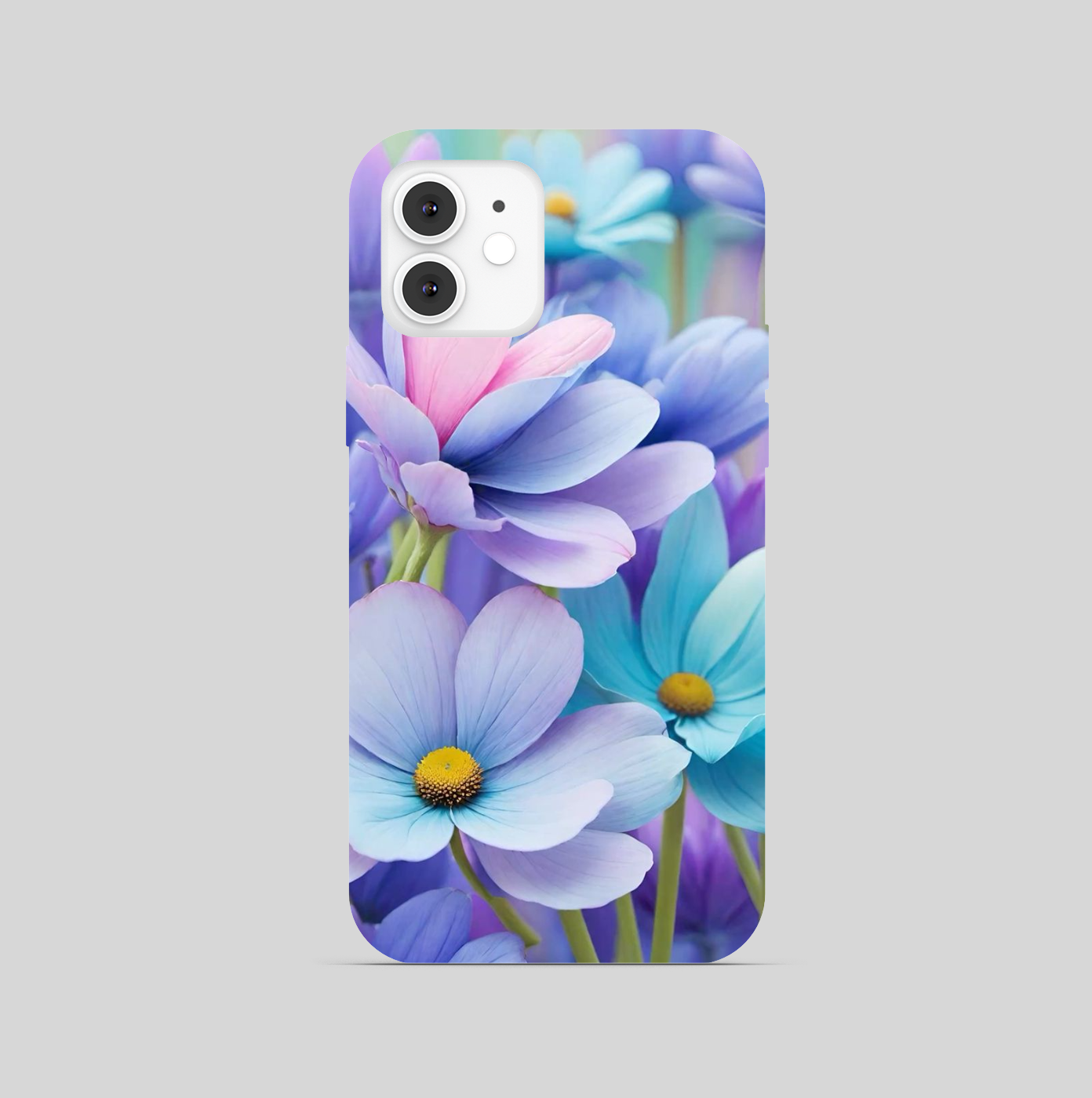Multi Color Flowers Theme Phone Cover