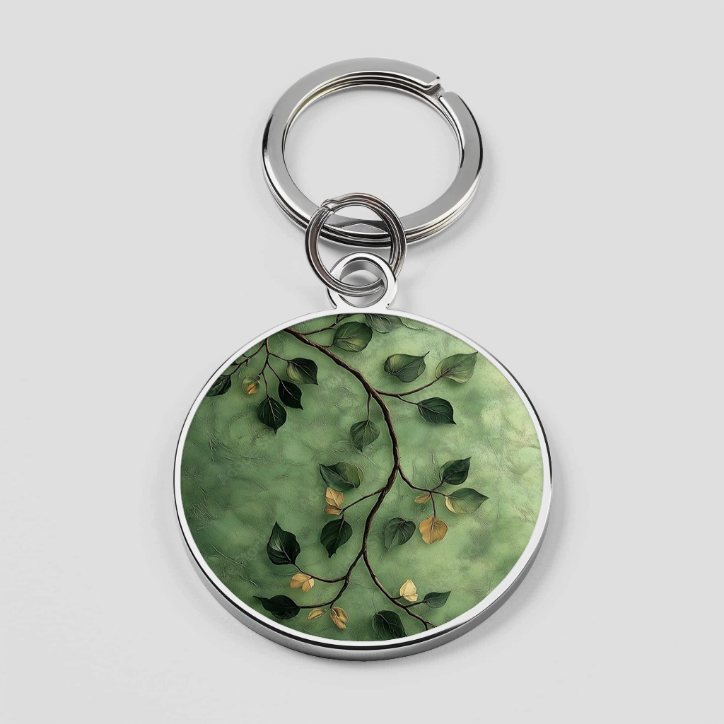 Multi Green Leaf Theme Phone Cover