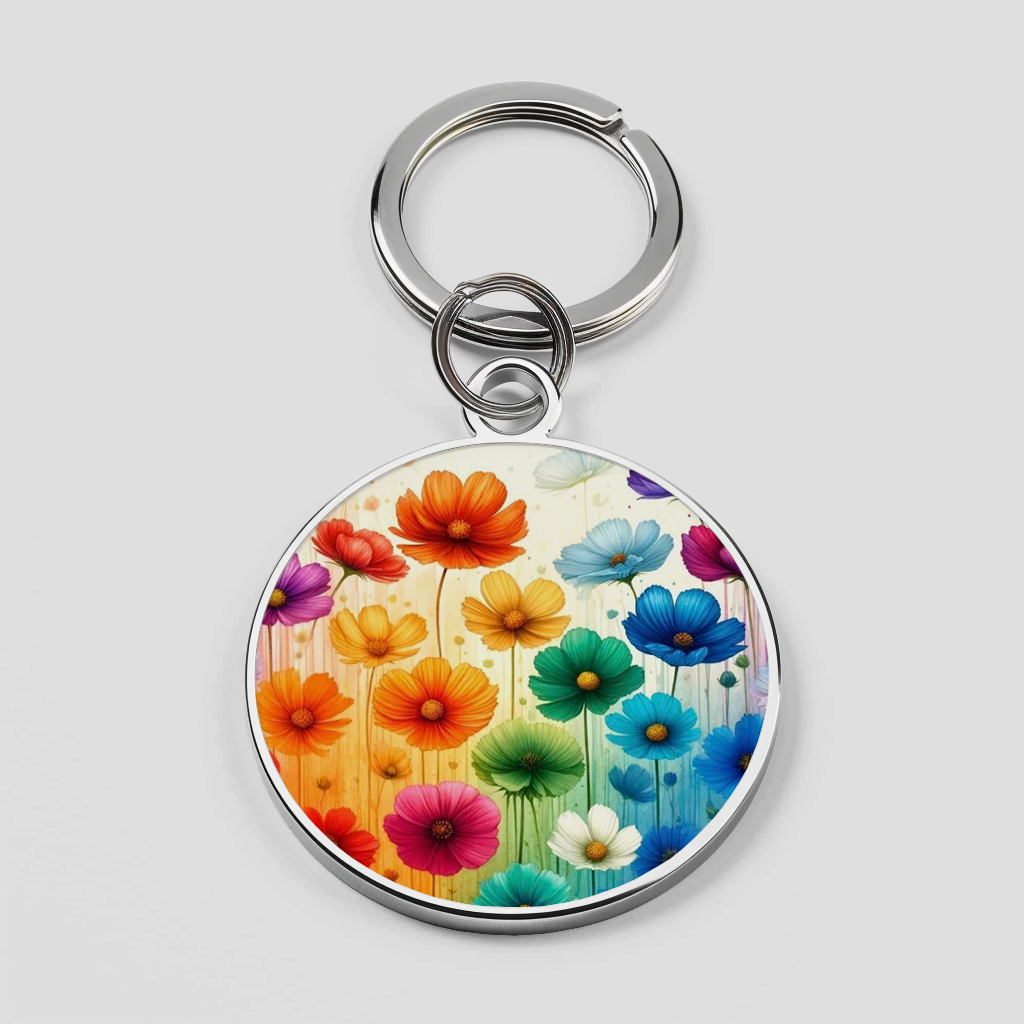 Multi Color Flowers Theme Phone Cover