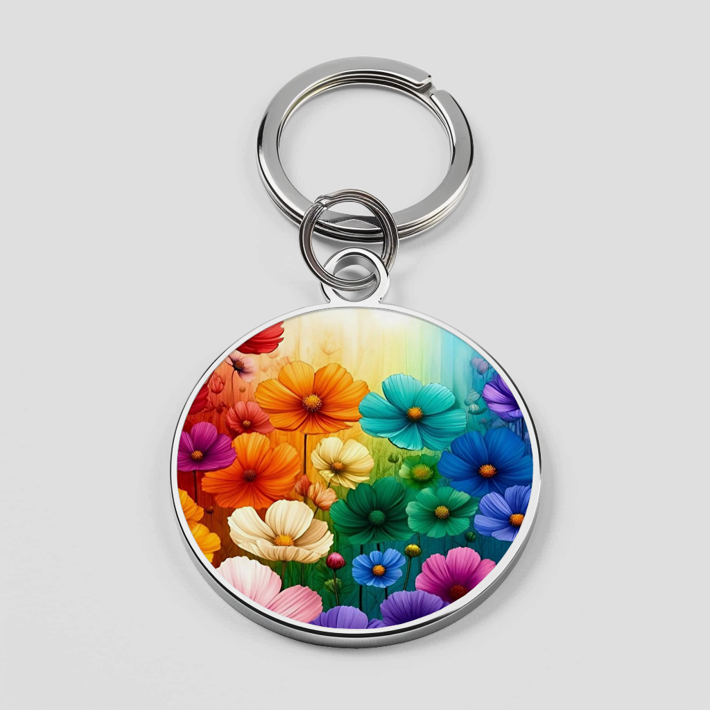 Multi Color Flowers Theme Phone Cover