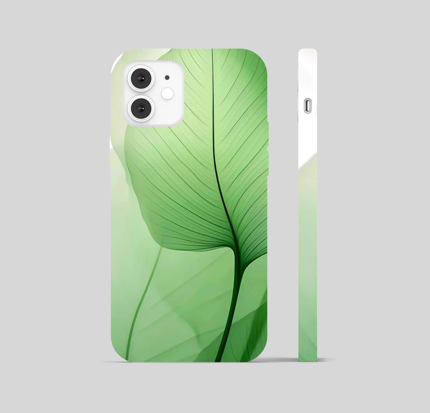 Multi Color Leaf Theme Phone Cover