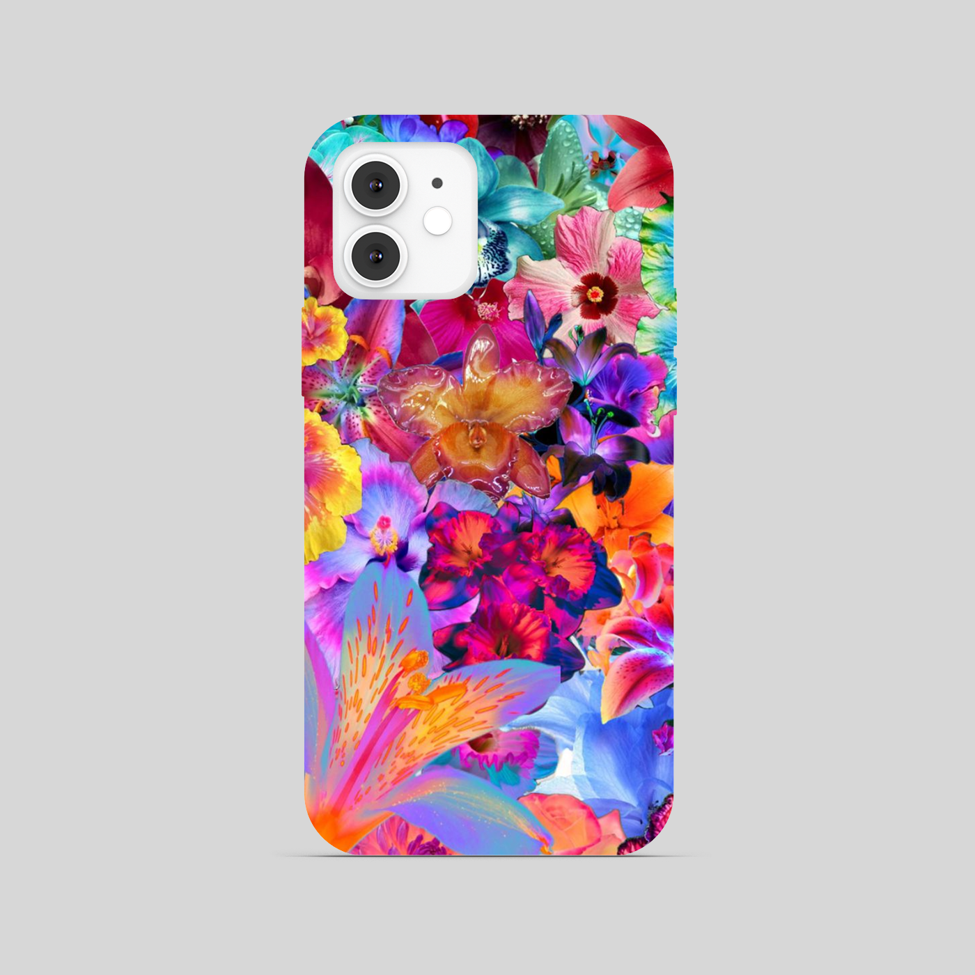 Multi Color Flowers Theme Phone Cover