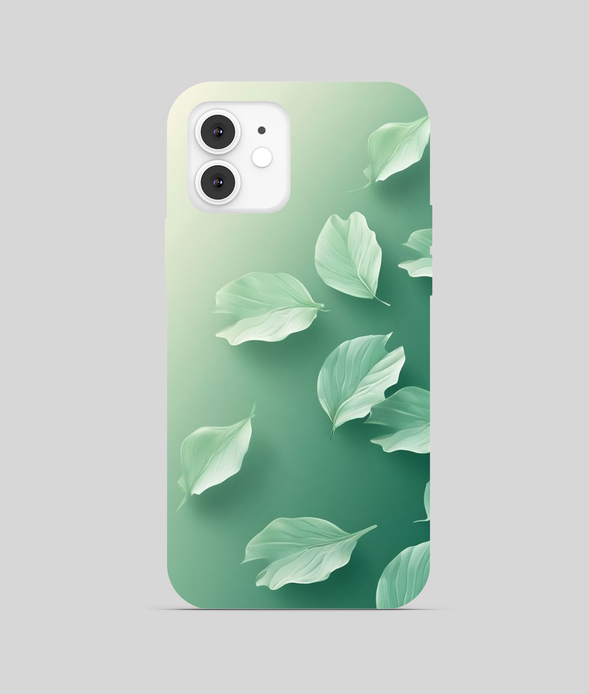 Multi Color Beautiful Green Leaf Phone Cover