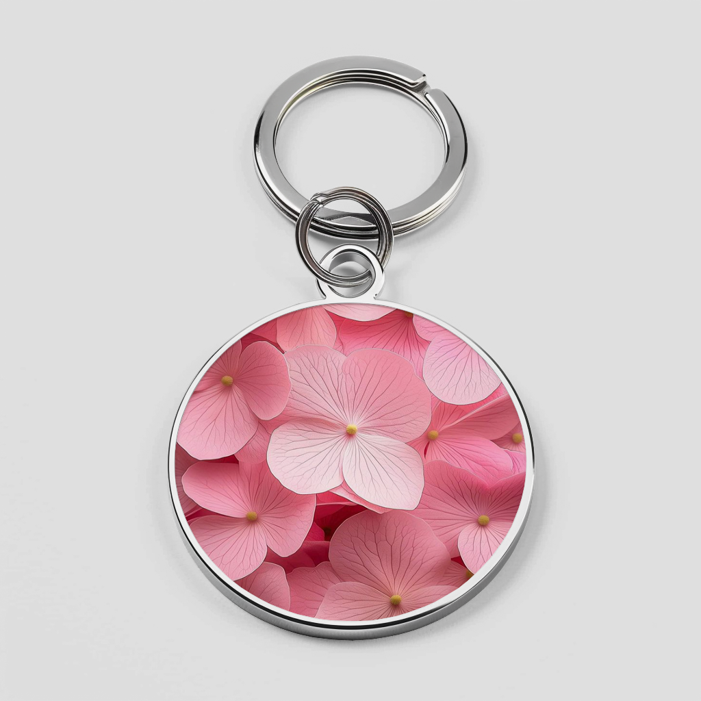 Multi Pink Flower Beautiful Leaf Glossy Silicone Mobile Case