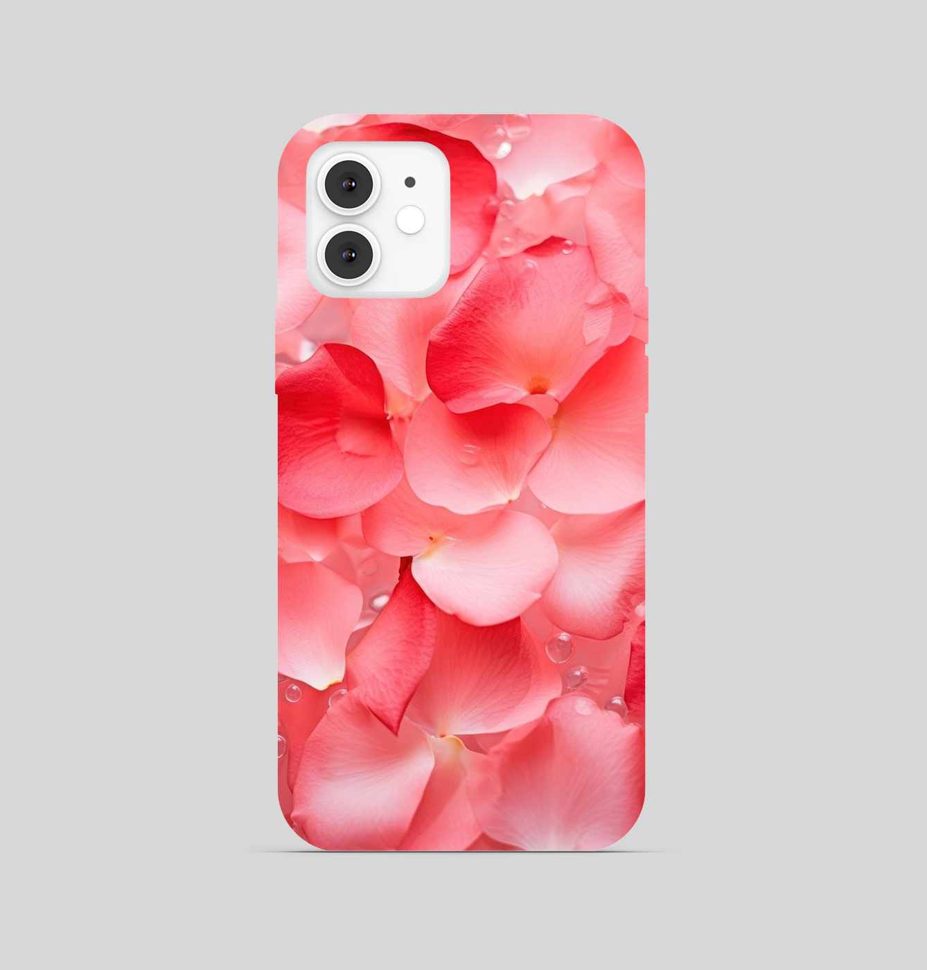 Multi Camellia Pink Leaf Phone Cover