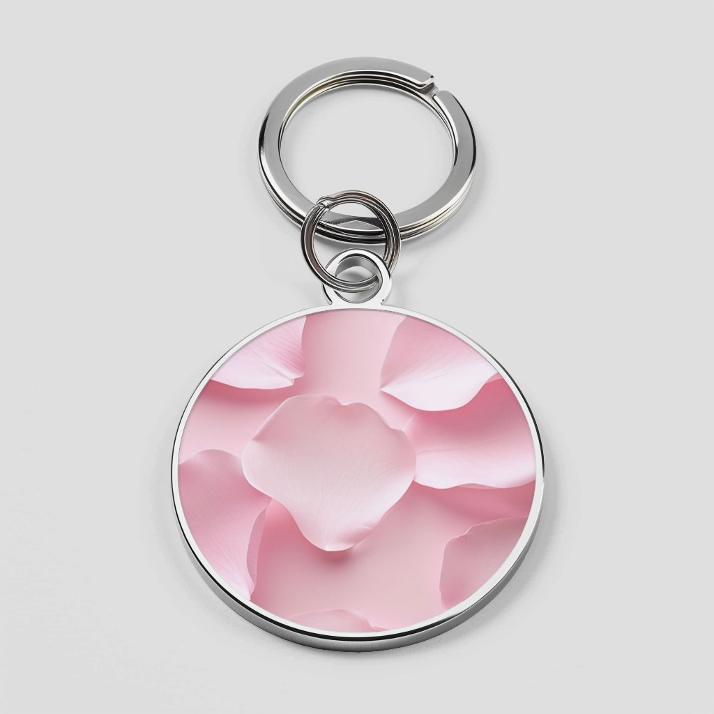 Multi Pink Rose Leaf Glossy Silicone Mobile Case