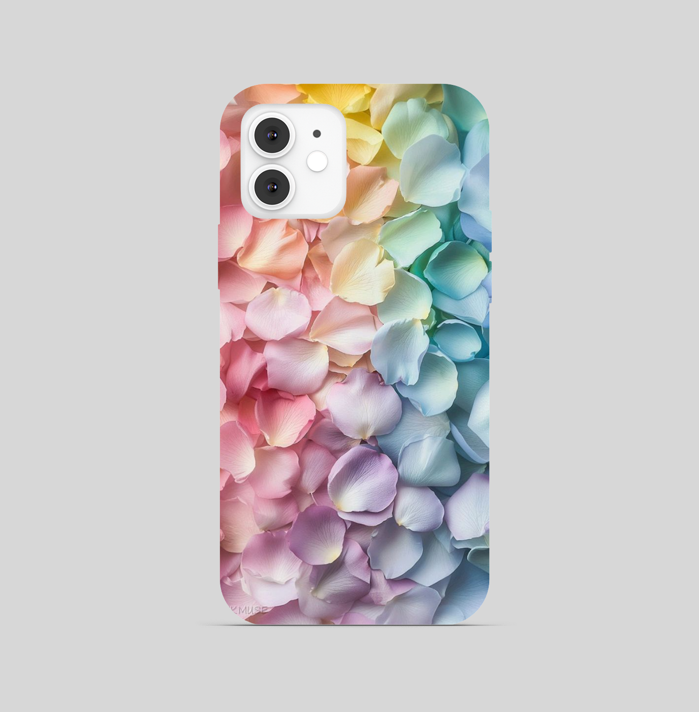 Multi Colour Hydrangea Macrophylla Leaf Phone Cover