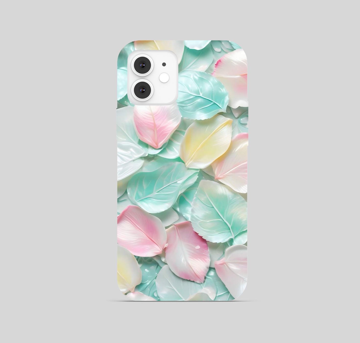 Multi Colour Tulip Leaf Phone Cover