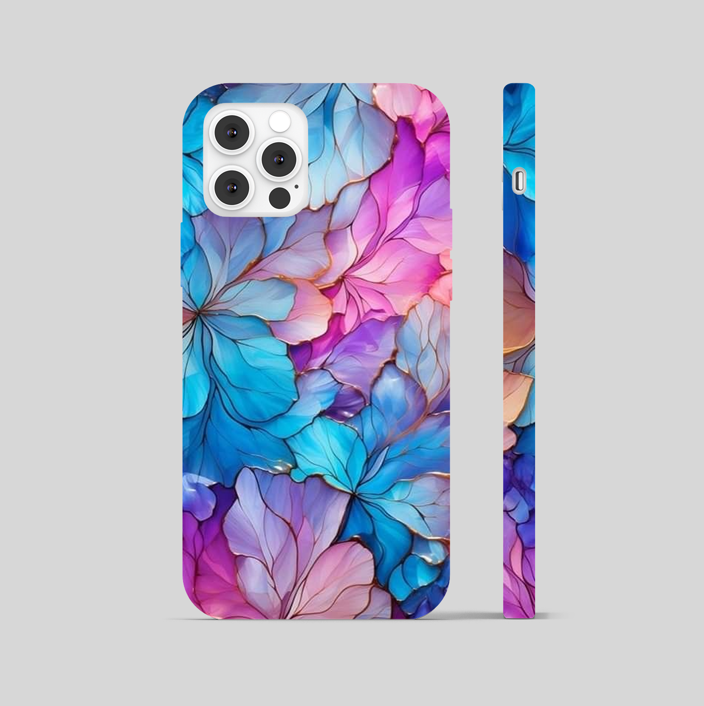 Multicolour Flower Leaf  Phone Cover