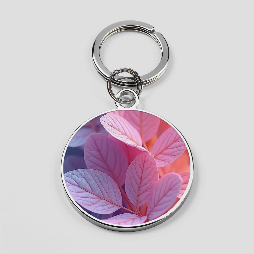 Multi Pink Leaf Aesthetic Phone Cover