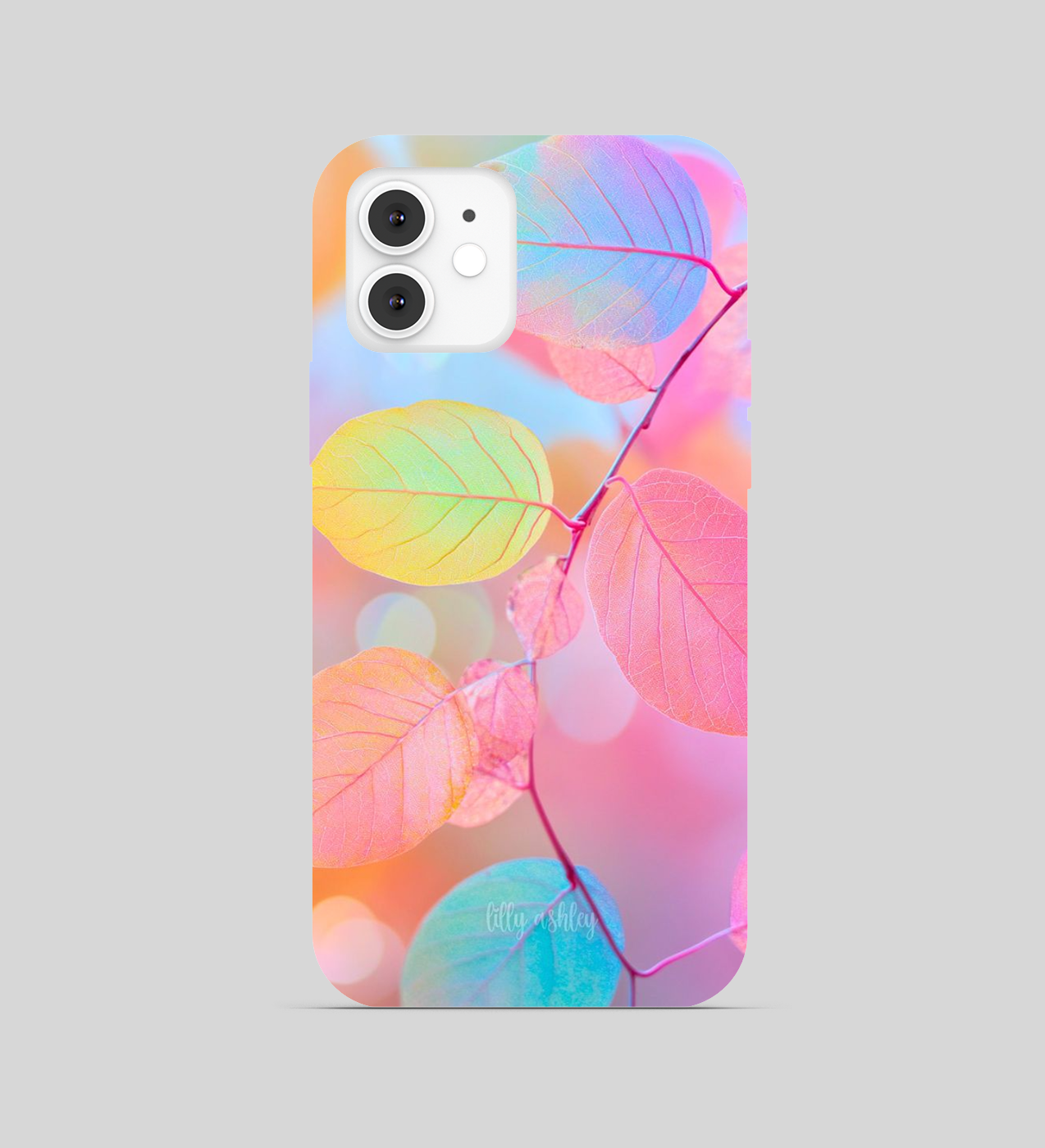 Multi Leaf with Soft Pastel Color Royalty Phone Cover
