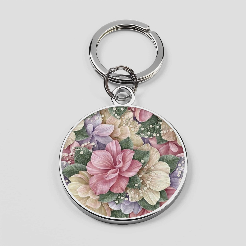 Multi Colour Pink and Purple Floral Phone Cover