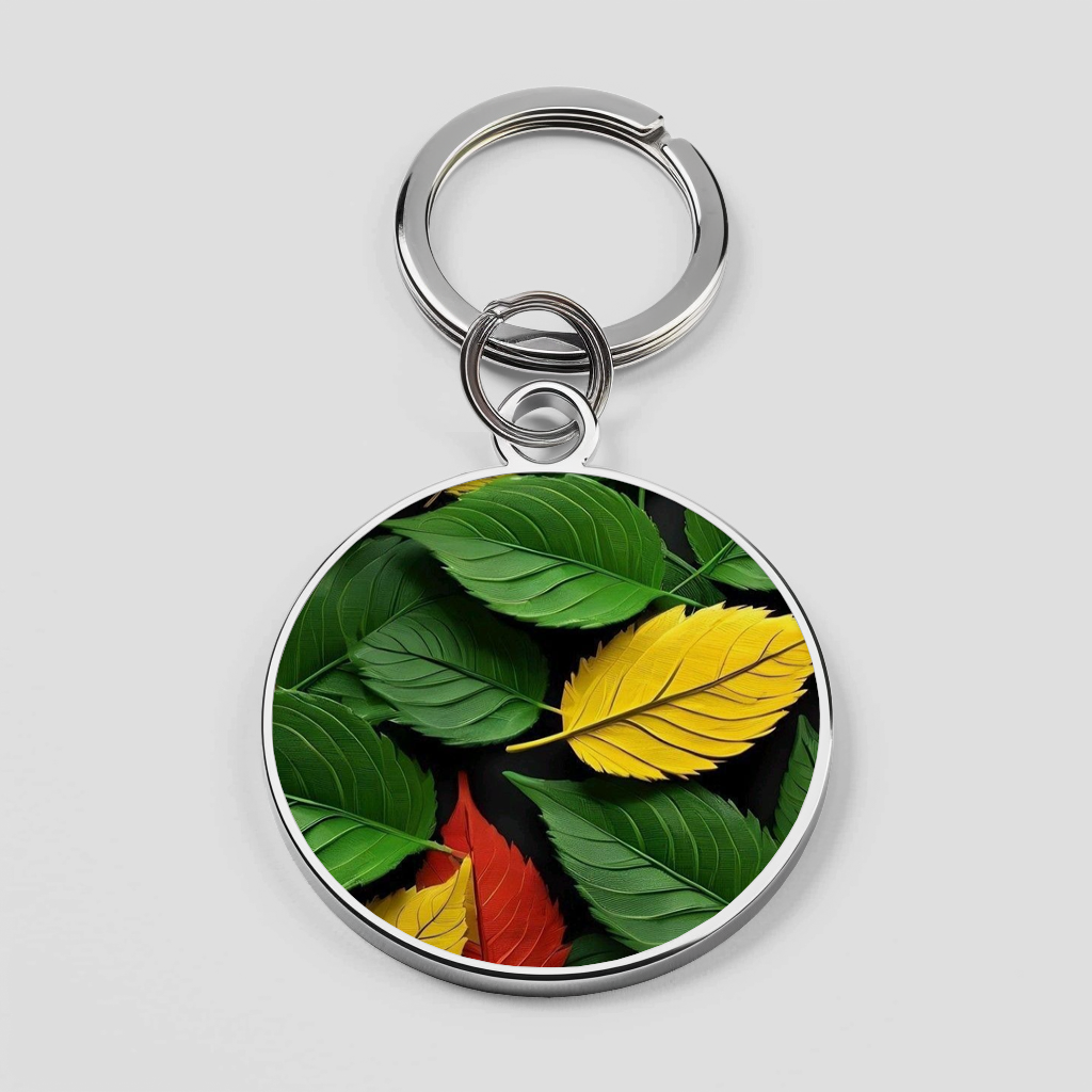 Multi Colour Leaf Glossy Silicone Mobile Case