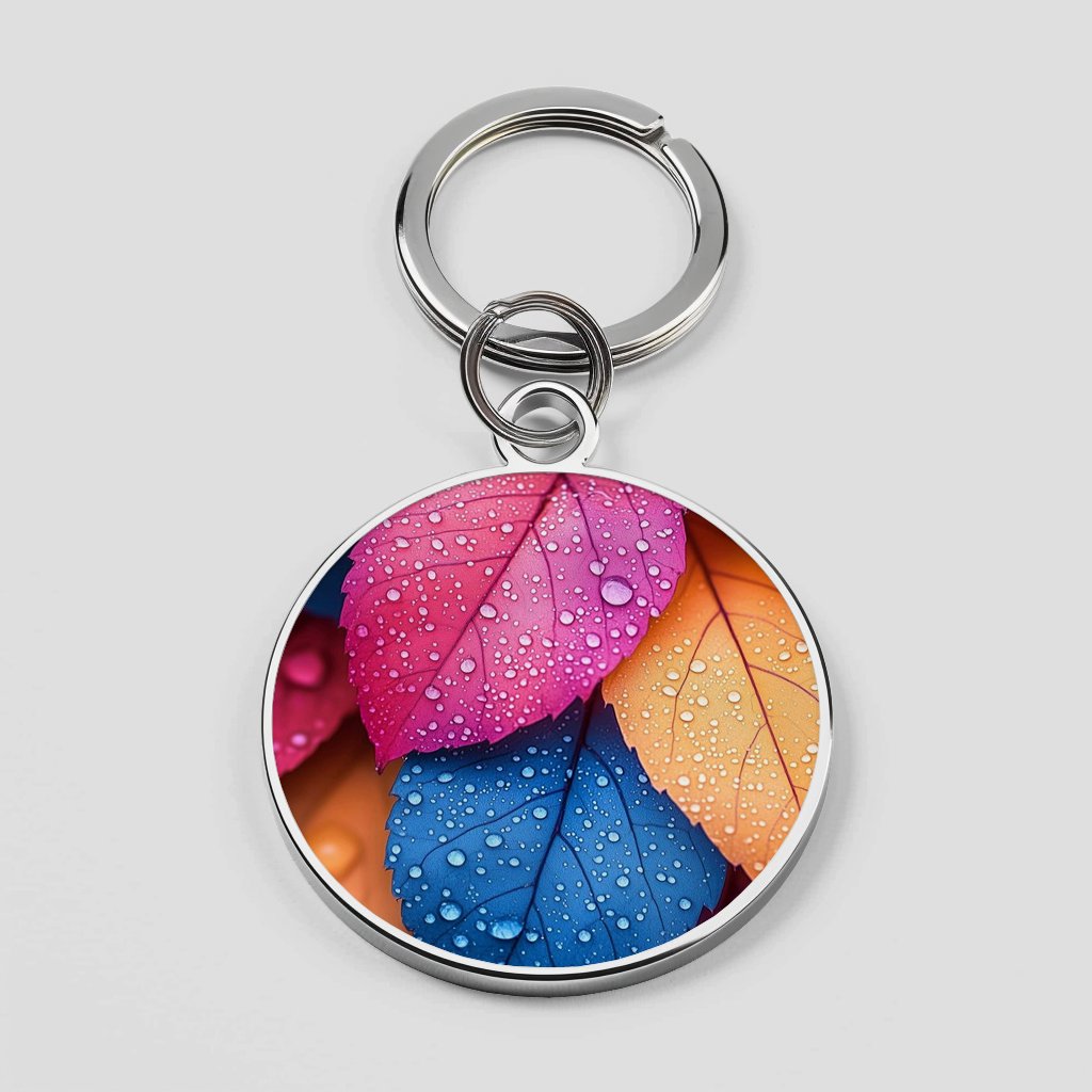 Multi Color Leaf Glossy Silicone Mobile Case