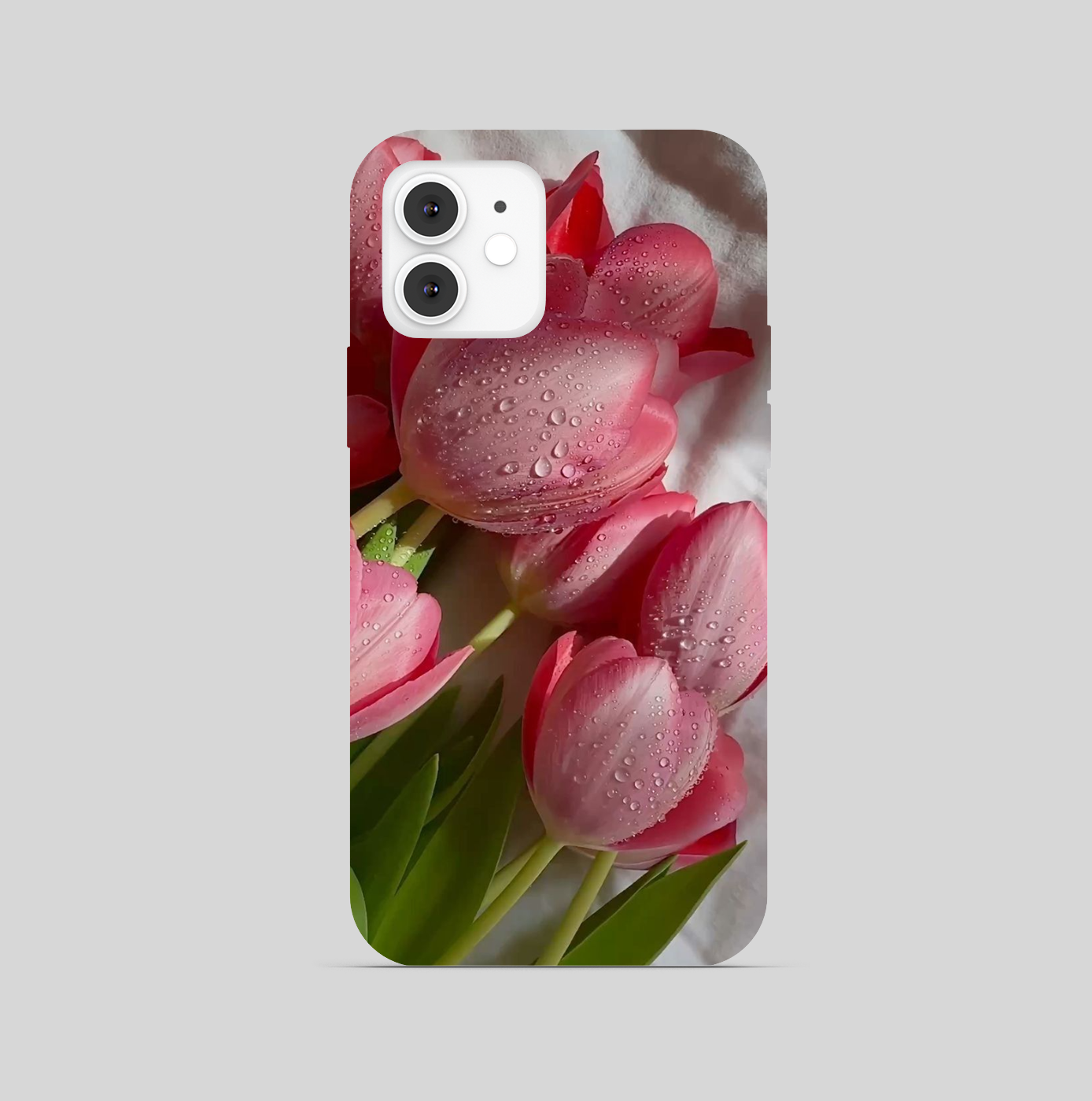 Multi Garden Tulip With Drop Beautiful Theme Phone Cover