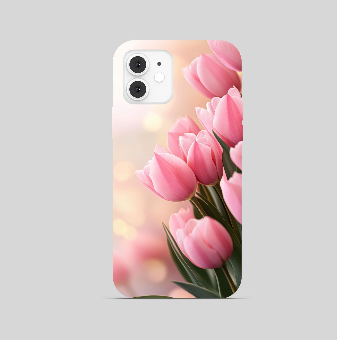 Multi Garden Tulip Pink Beautiful Theme Phone Cover
