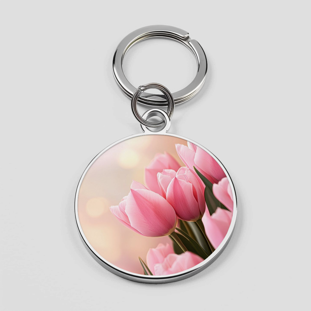 Multi Garden Tulip Pink Beautiful Theme Phone Cover
