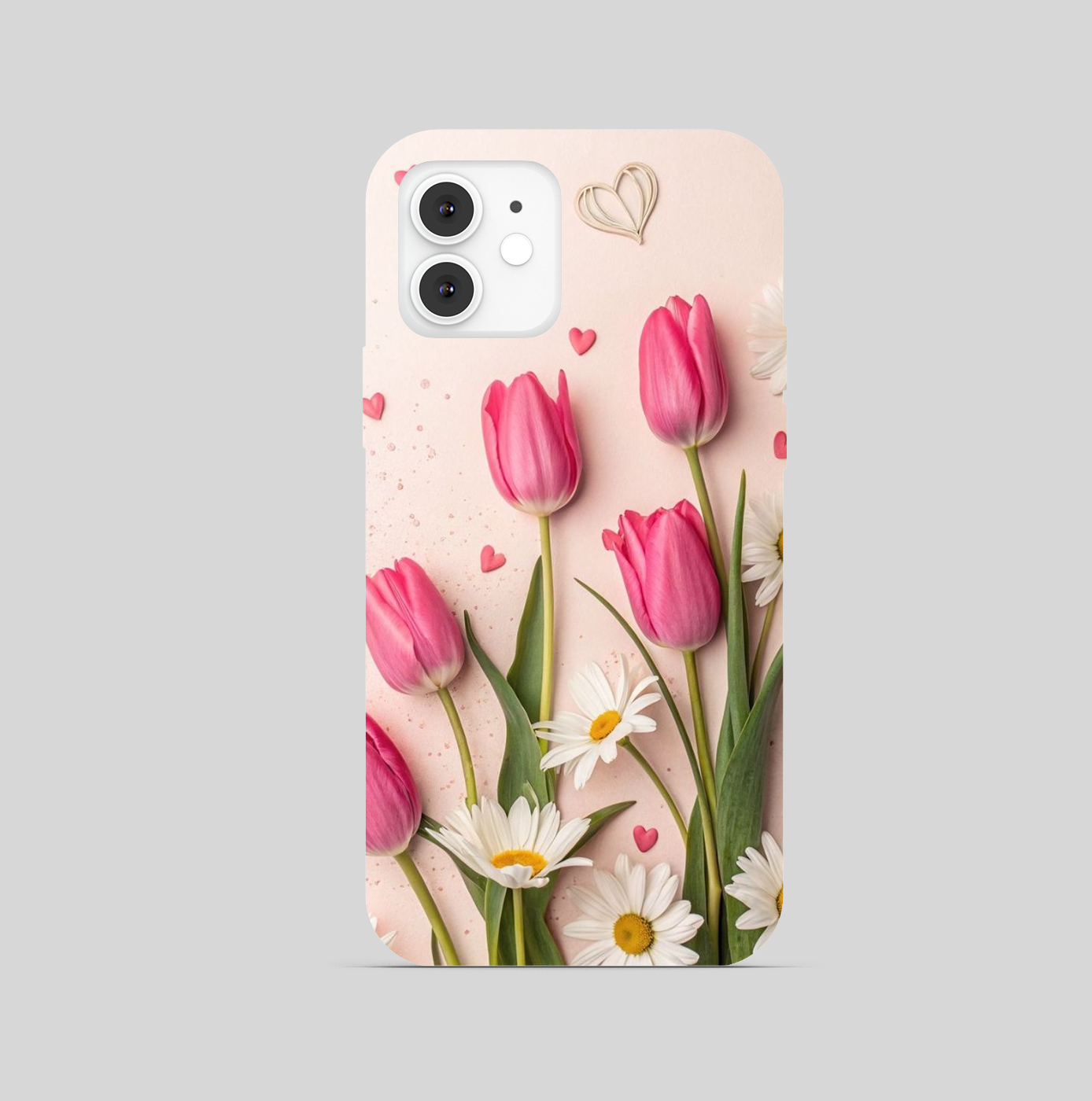 Multi Tulip Beautiful Theme Phone Cover