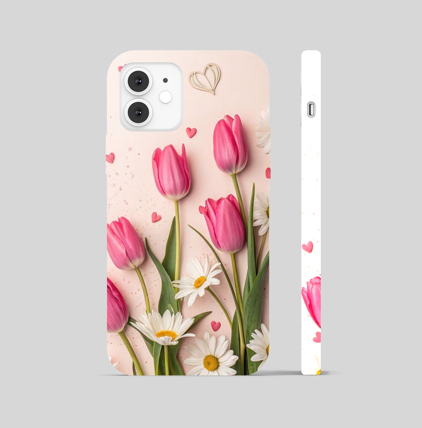 Multi Tulip Beautiful Theme Phone Cover