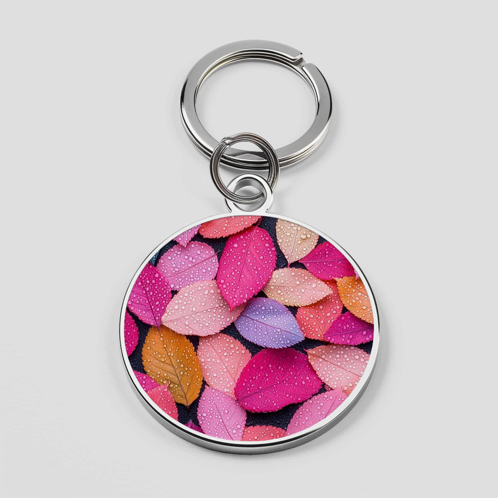Multi Color Leaf Glossy Silicone Mobile Case