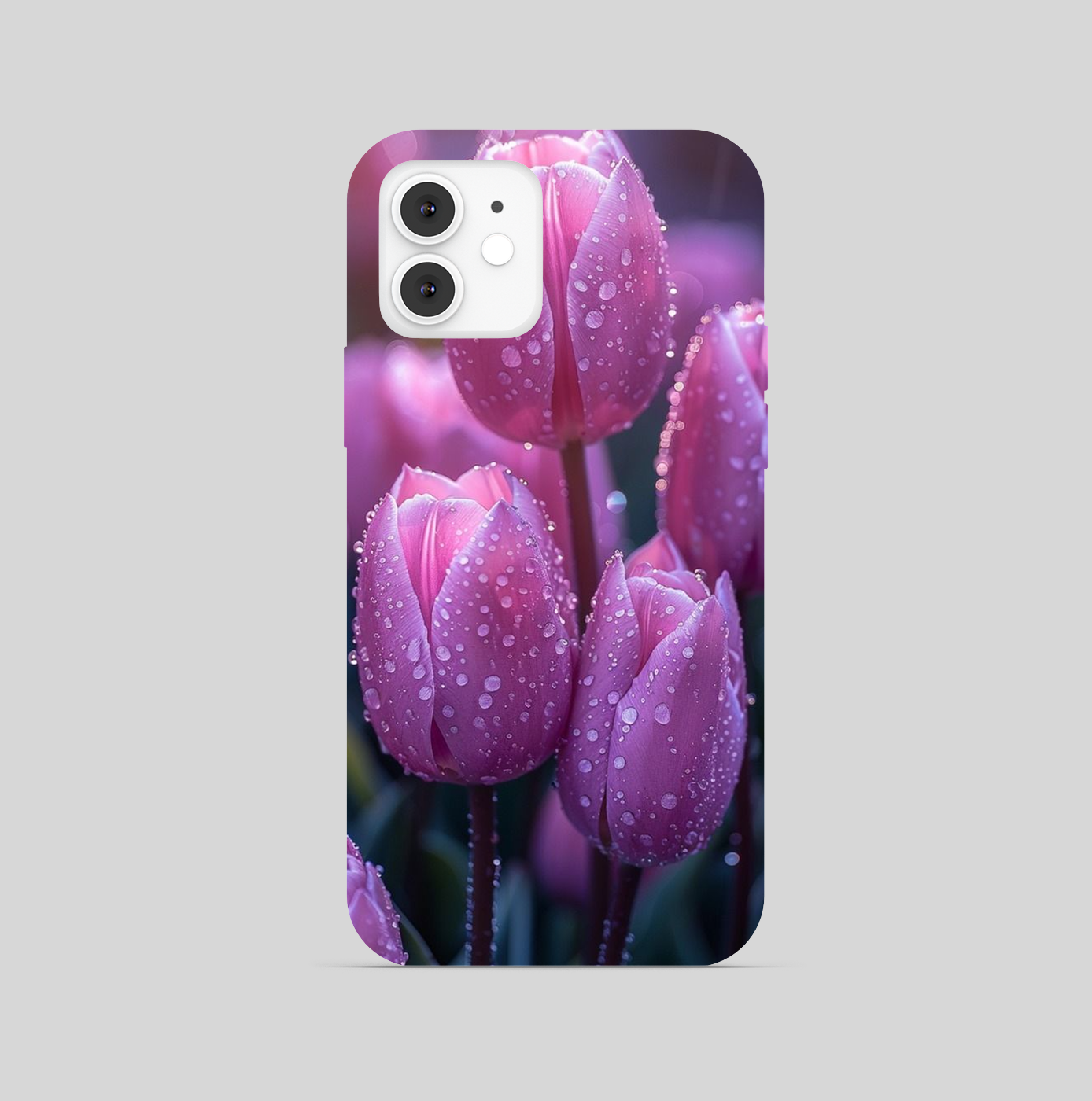 Multi Tulip Beautiful Theme Phone Cover