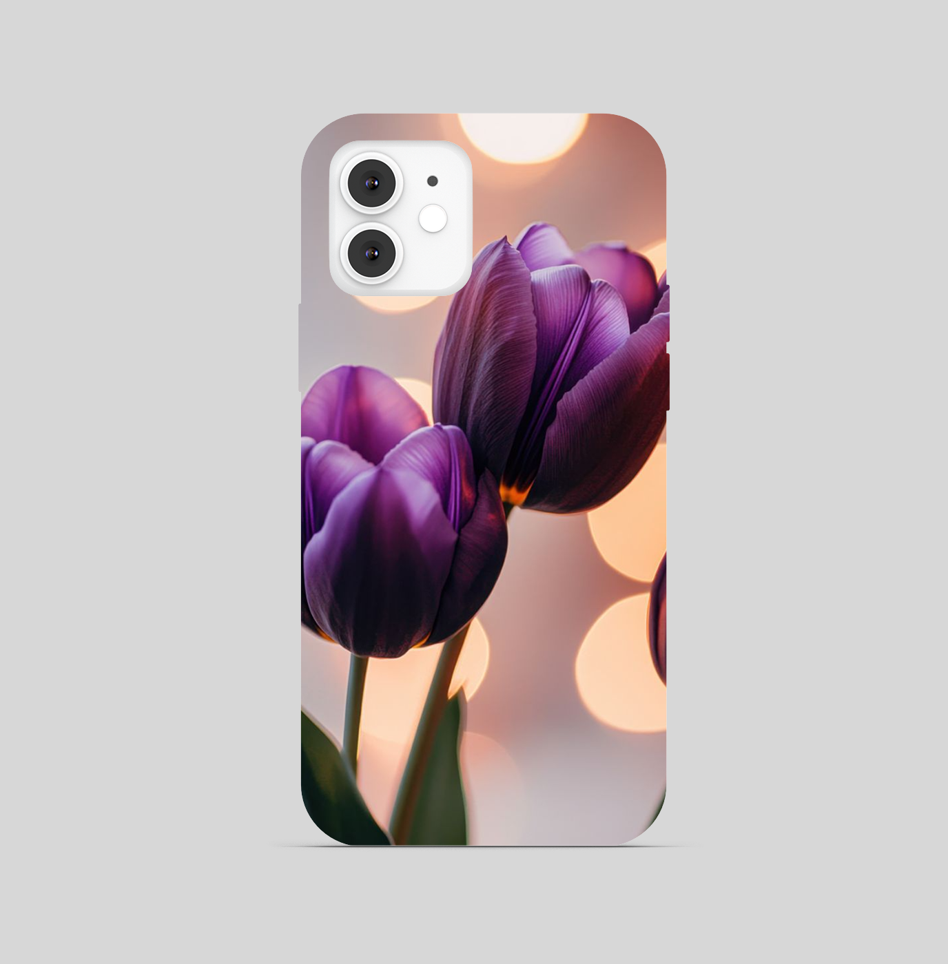 Multi Tulip Beautiful Theme Phone Cover