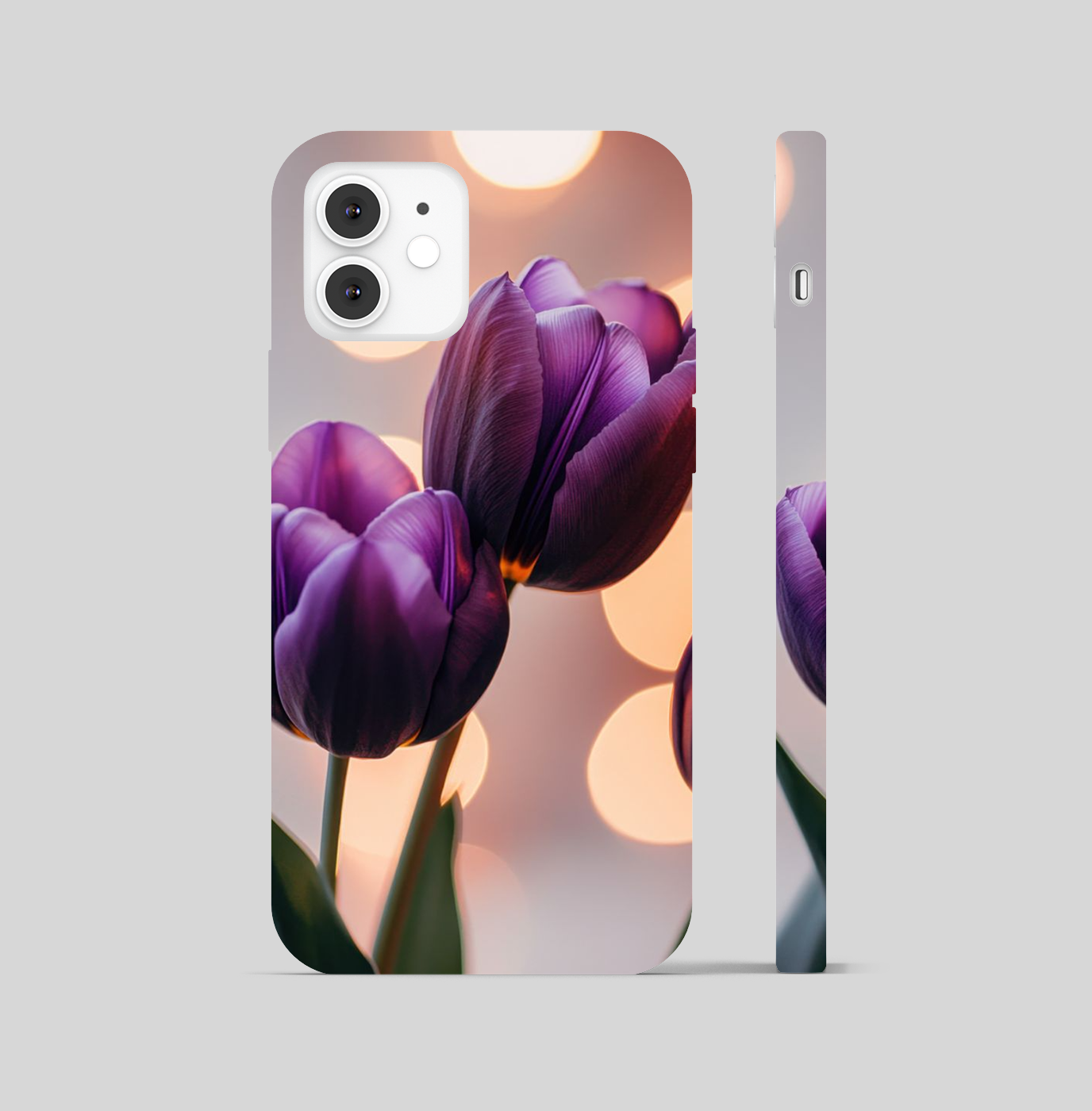 Multi Tulip Beautiful Theme Phone Cover