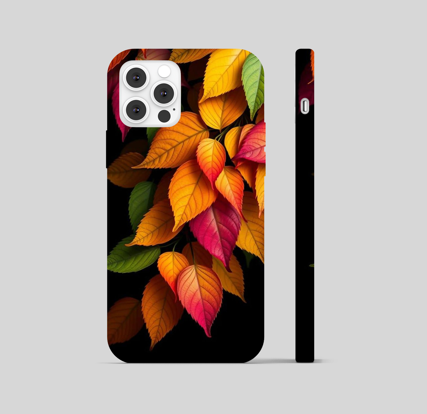 Multi Colours Leaf Phone Cover