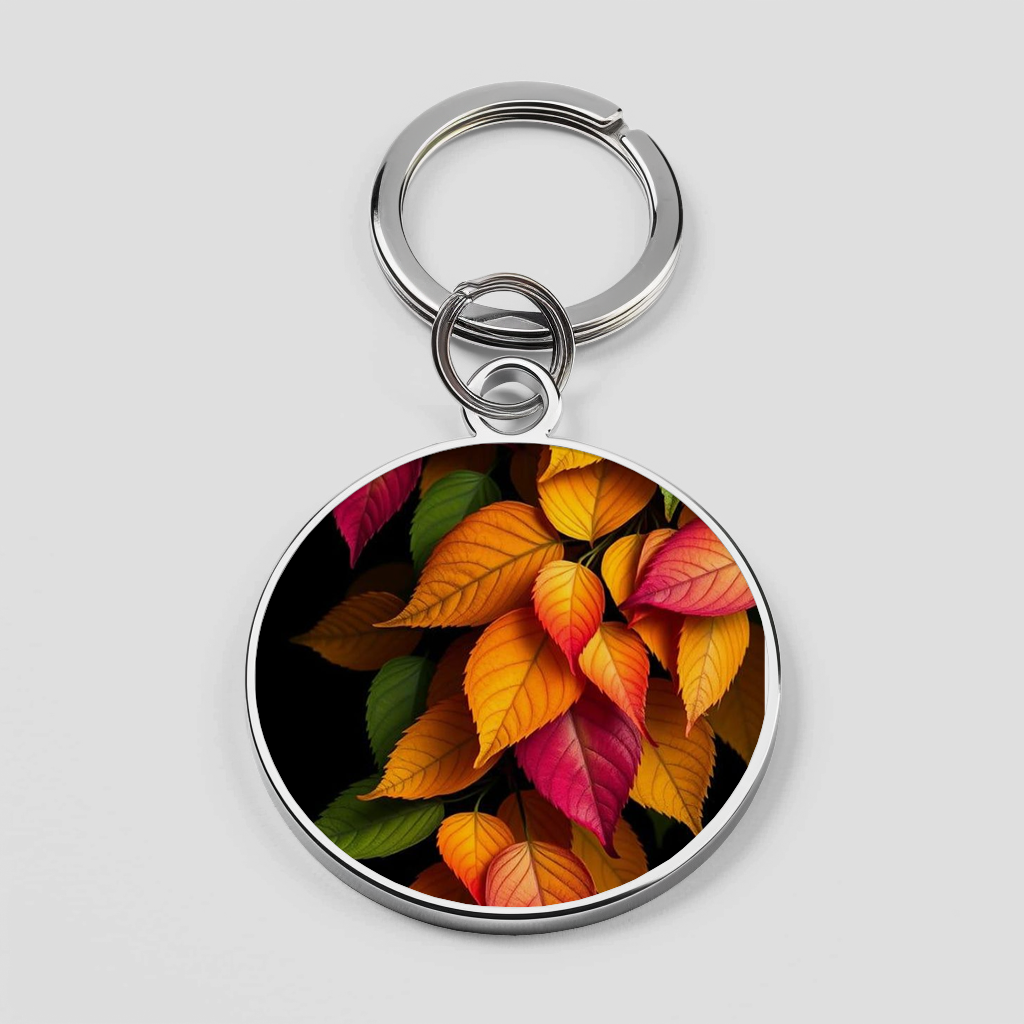Multi Colour Leaf Glossy Silicone Mobile Case