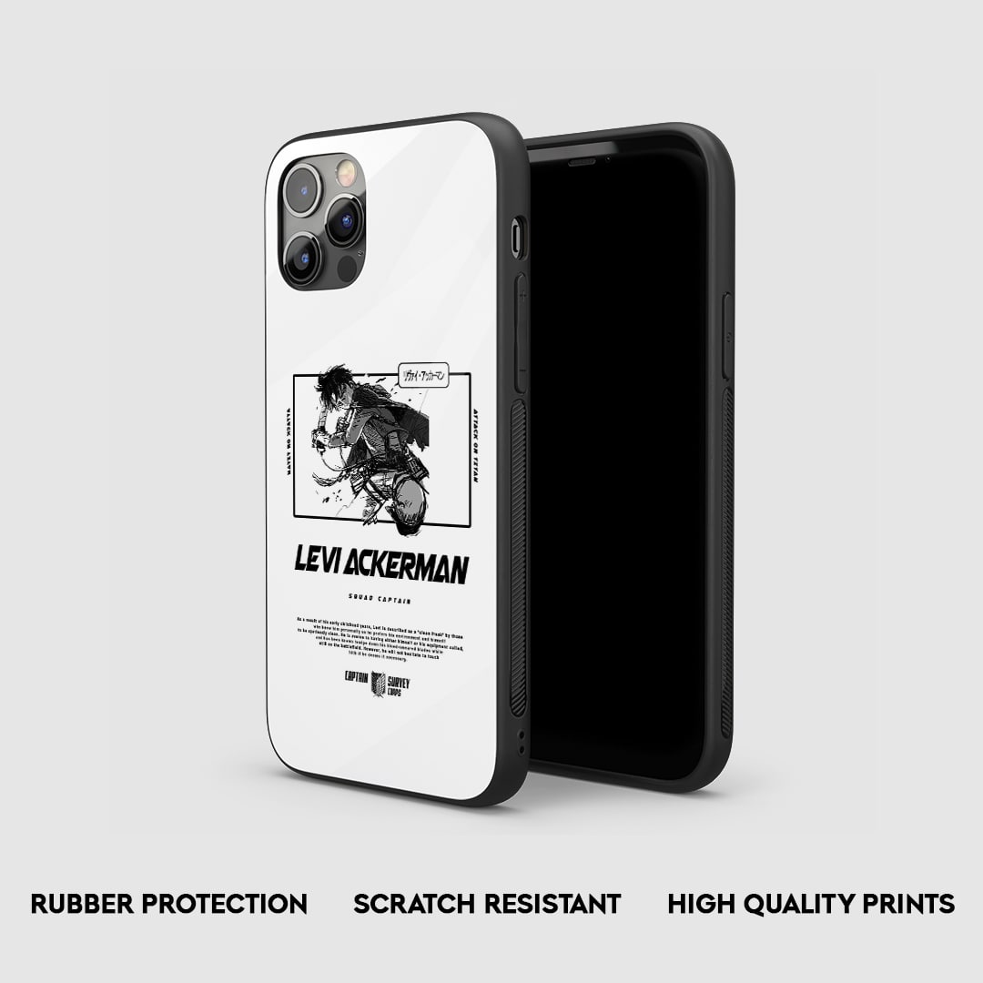 Levi Ackerman Action Silicone Armored Phone Case