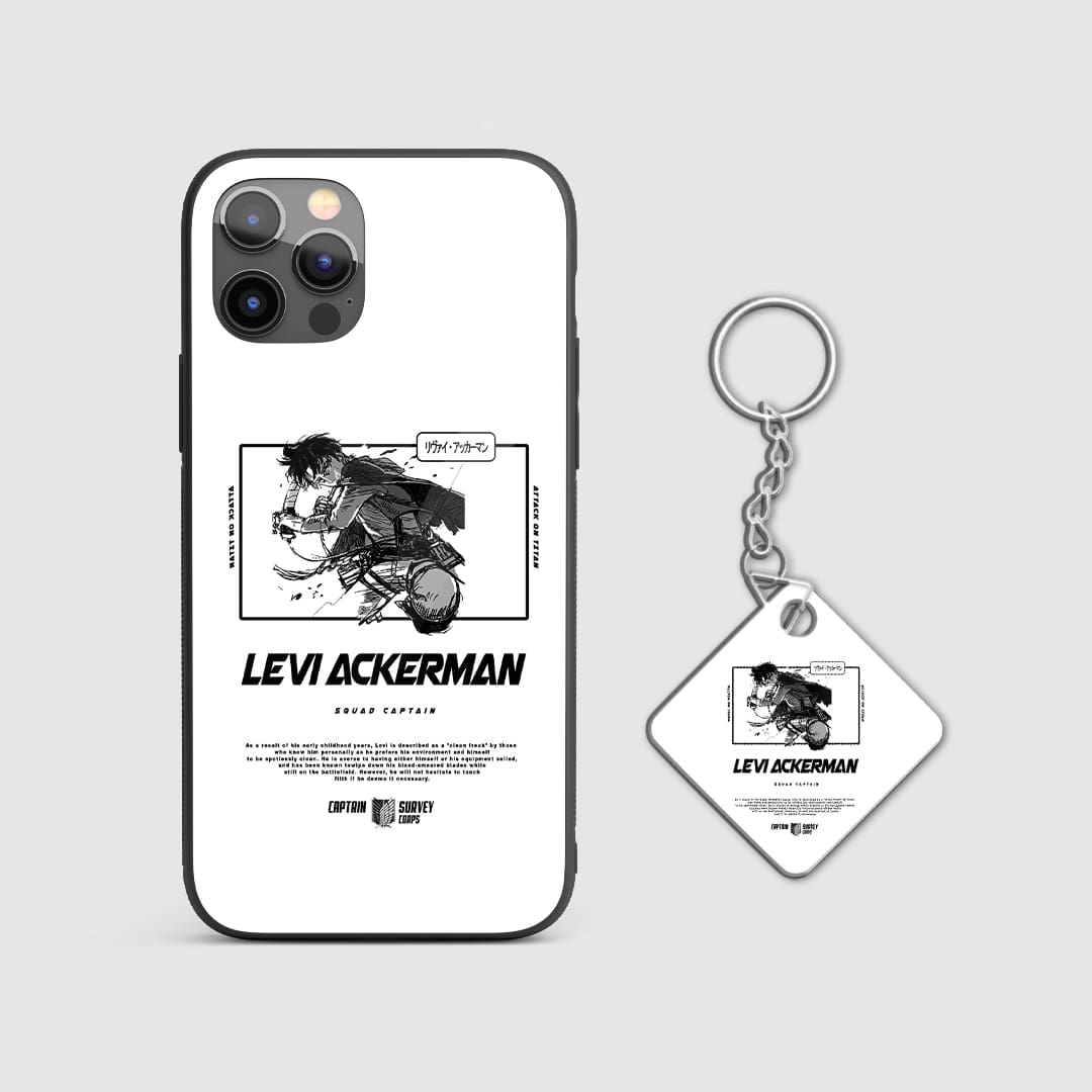 Levi Ackerman Action Silicone Armored Phone Case