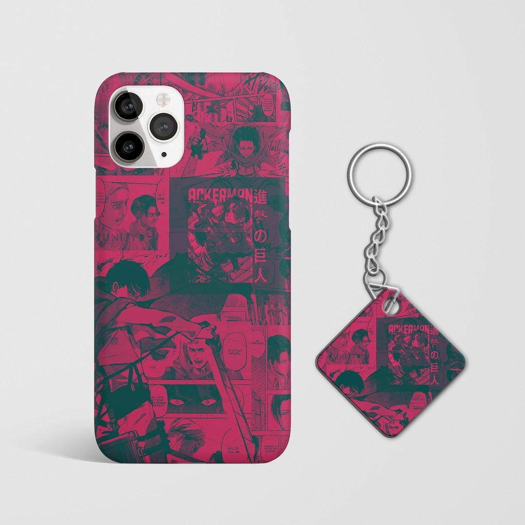 Levi Ackerman Manga Phone Cover