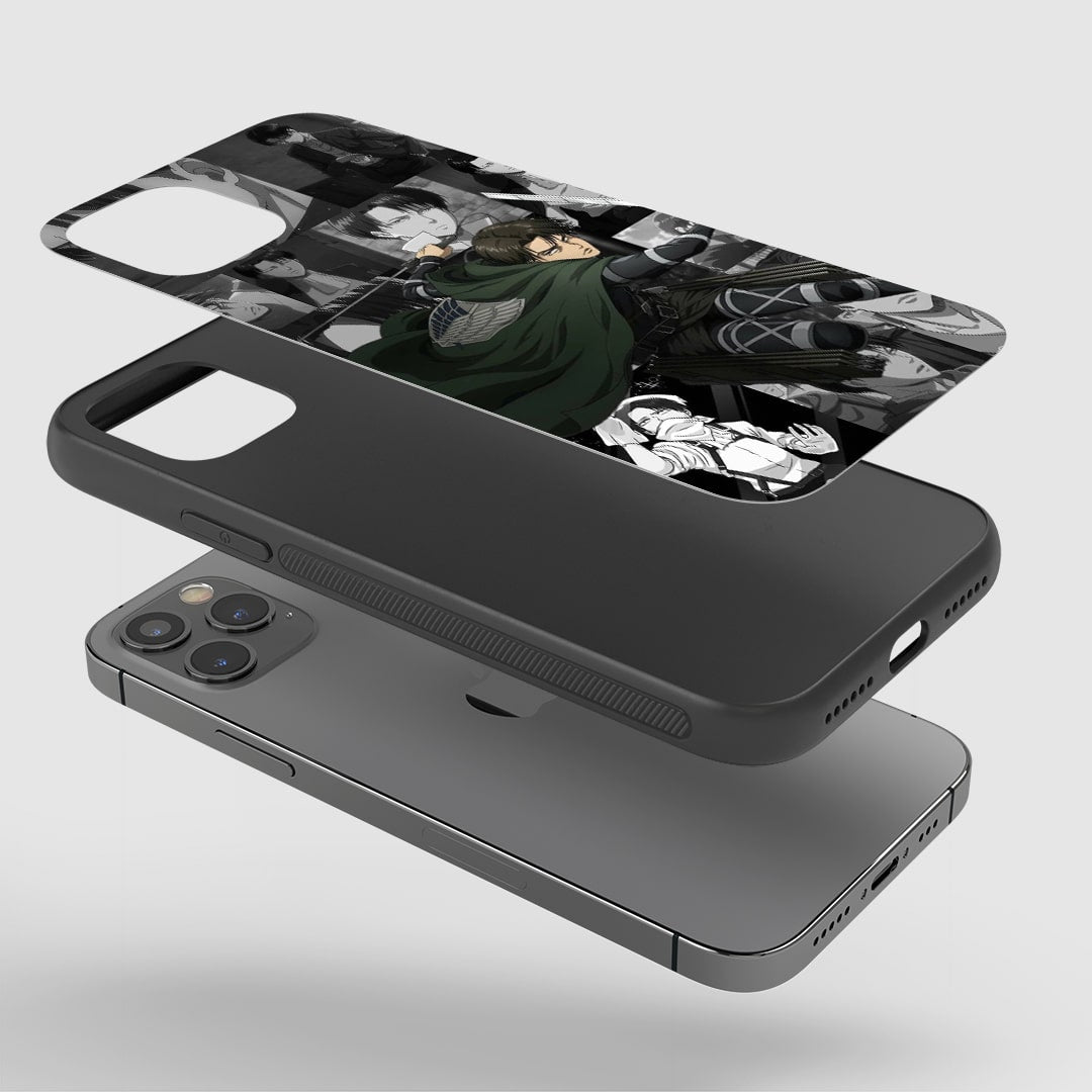 Levi Scout Regiment Silicone Armored Phone Case