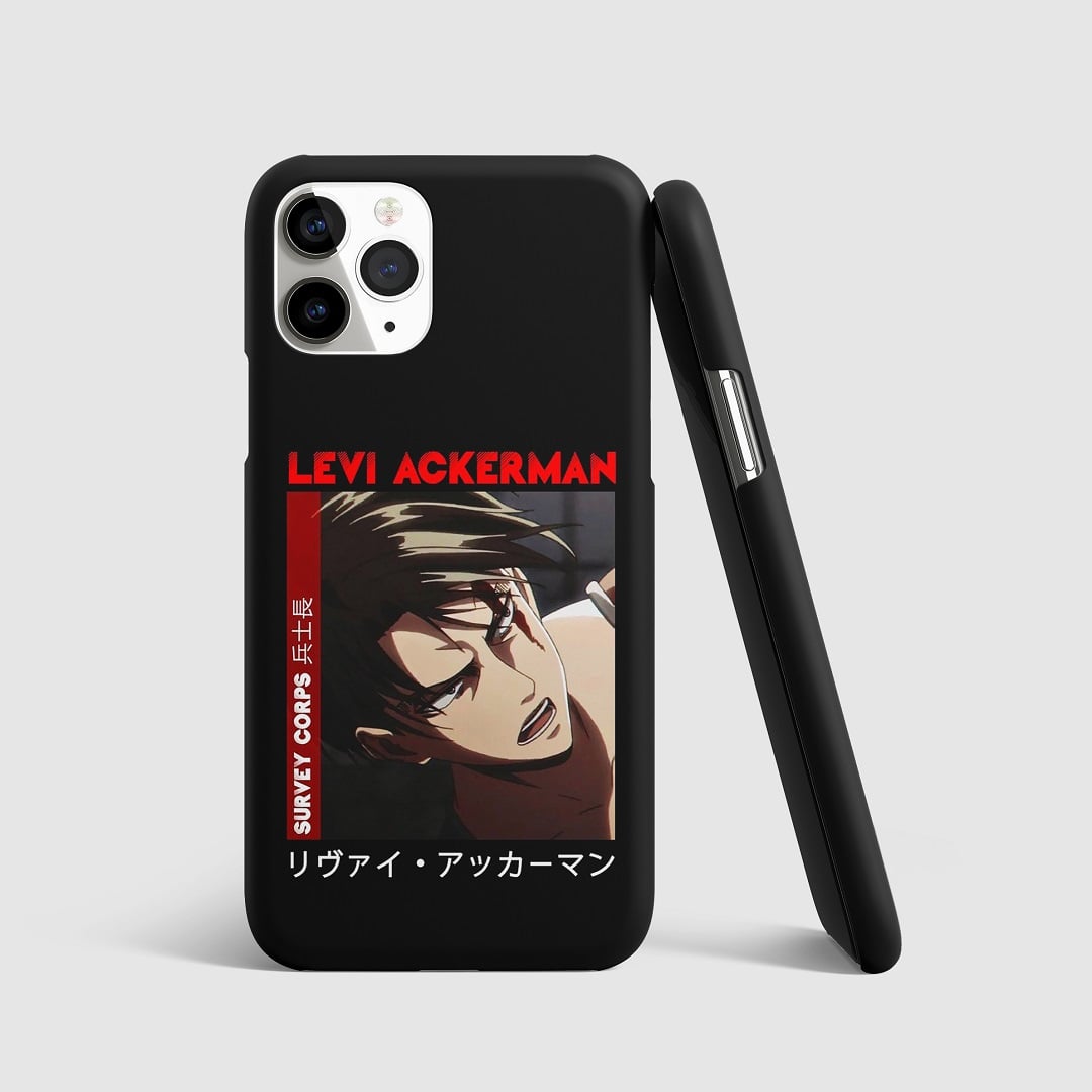 Levi Ackerman Survey Corps Phone Cover