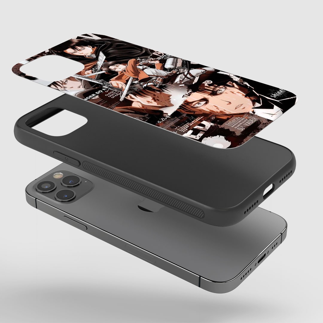 Mikasa Graphic Silicone Armored Phone Case