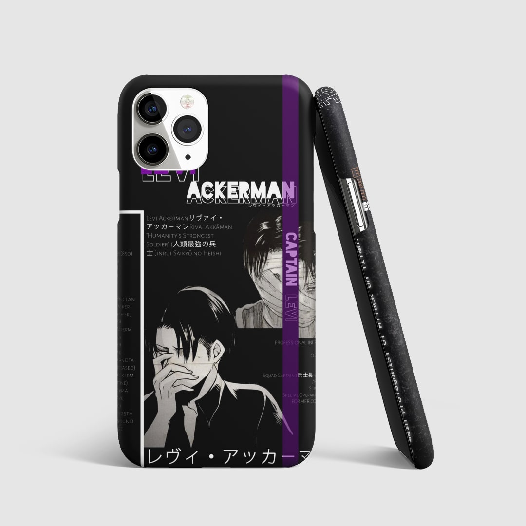 Levi Ackerman Synopsis Phone Cover