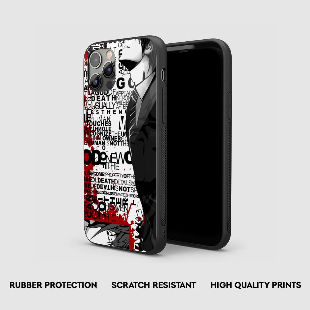 Light Yagami Blood Silicone Armored Phone Case