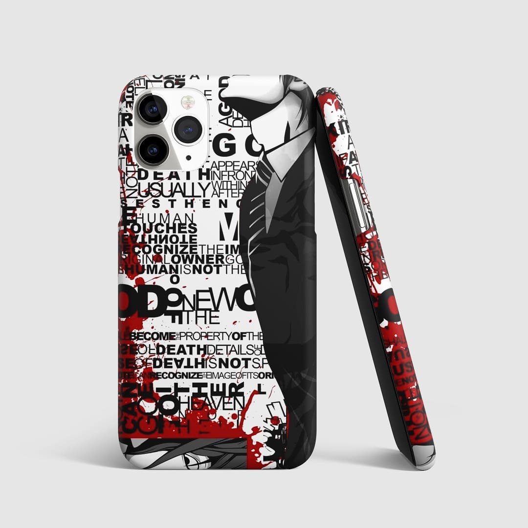 Light Yagami Blood Phone Cover