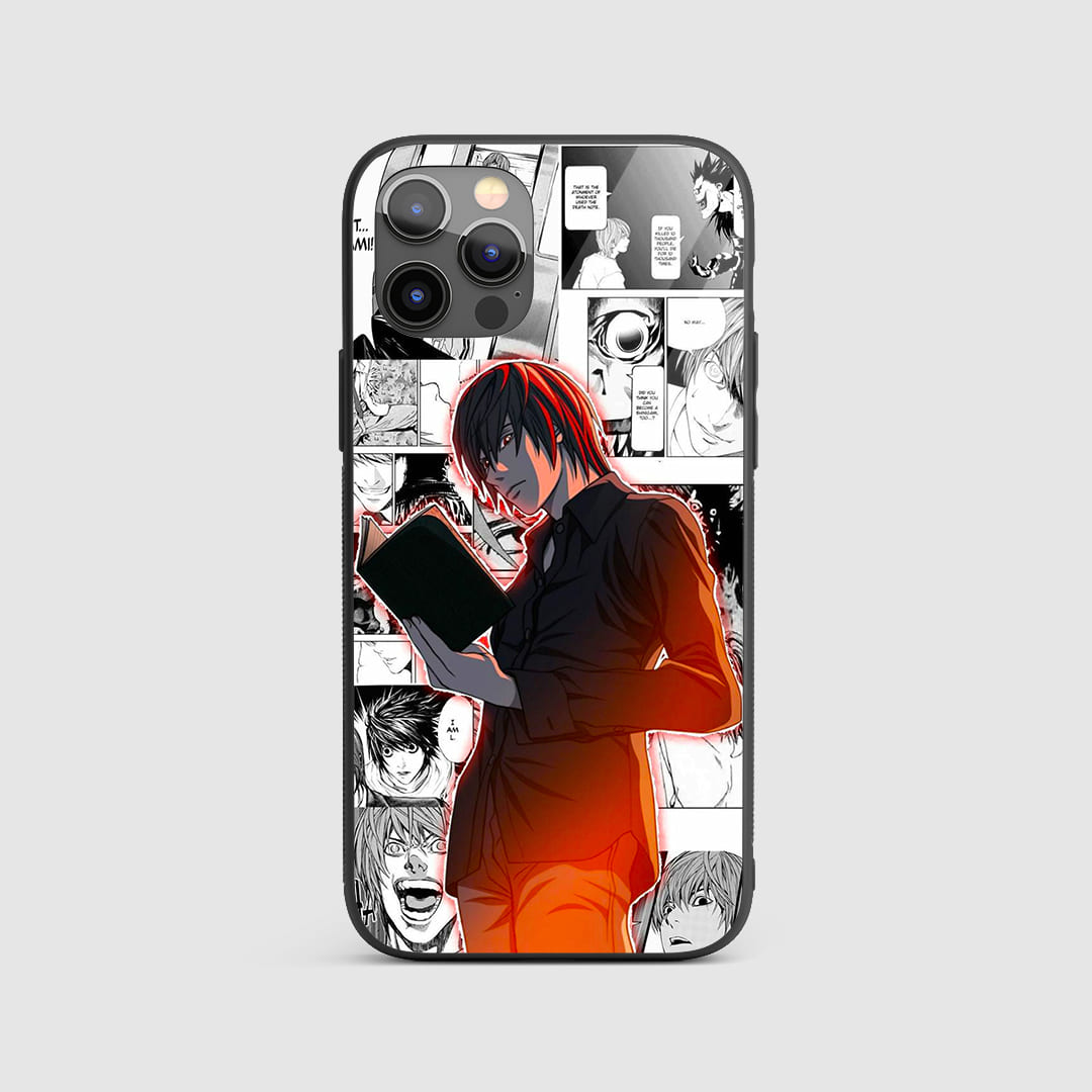 Light Yagami Death Note Silicone Armored Phone Case