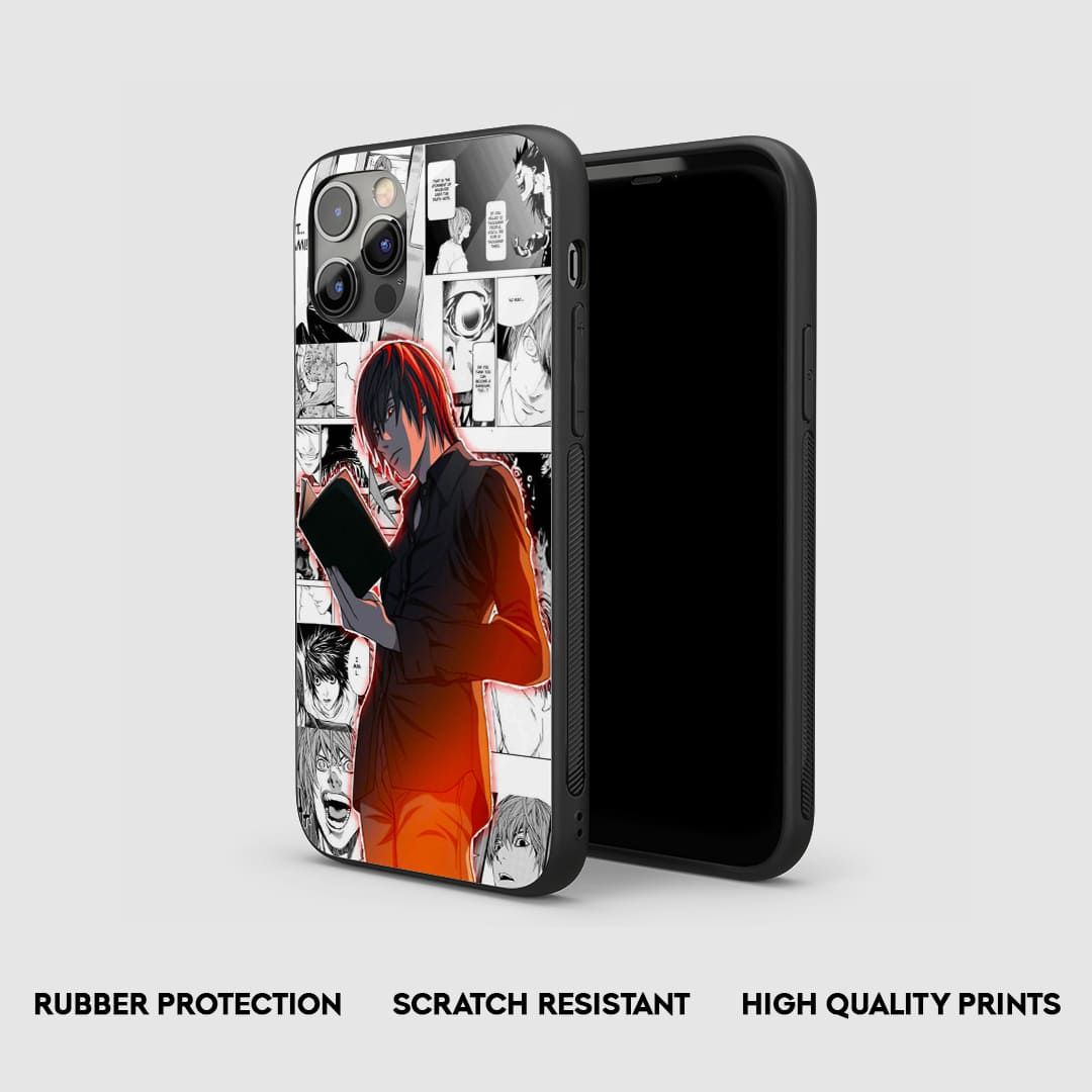 Light Yagami Death Note Silicone Armored Phone Case