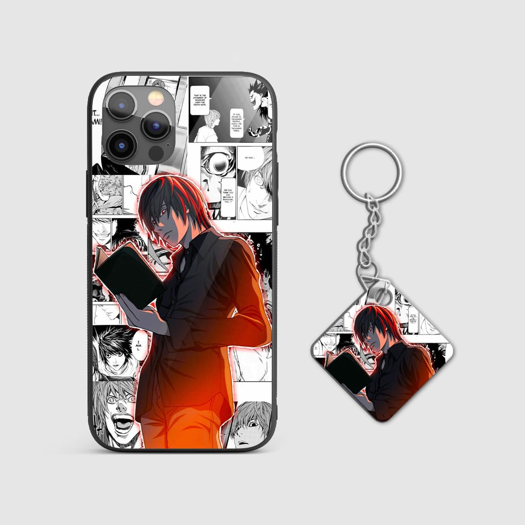 Light Yagami Death Note Silicone Armored Phone Case