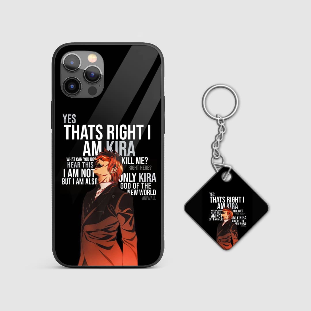 Light Yagami God Kira Silicone Armored Phone Case