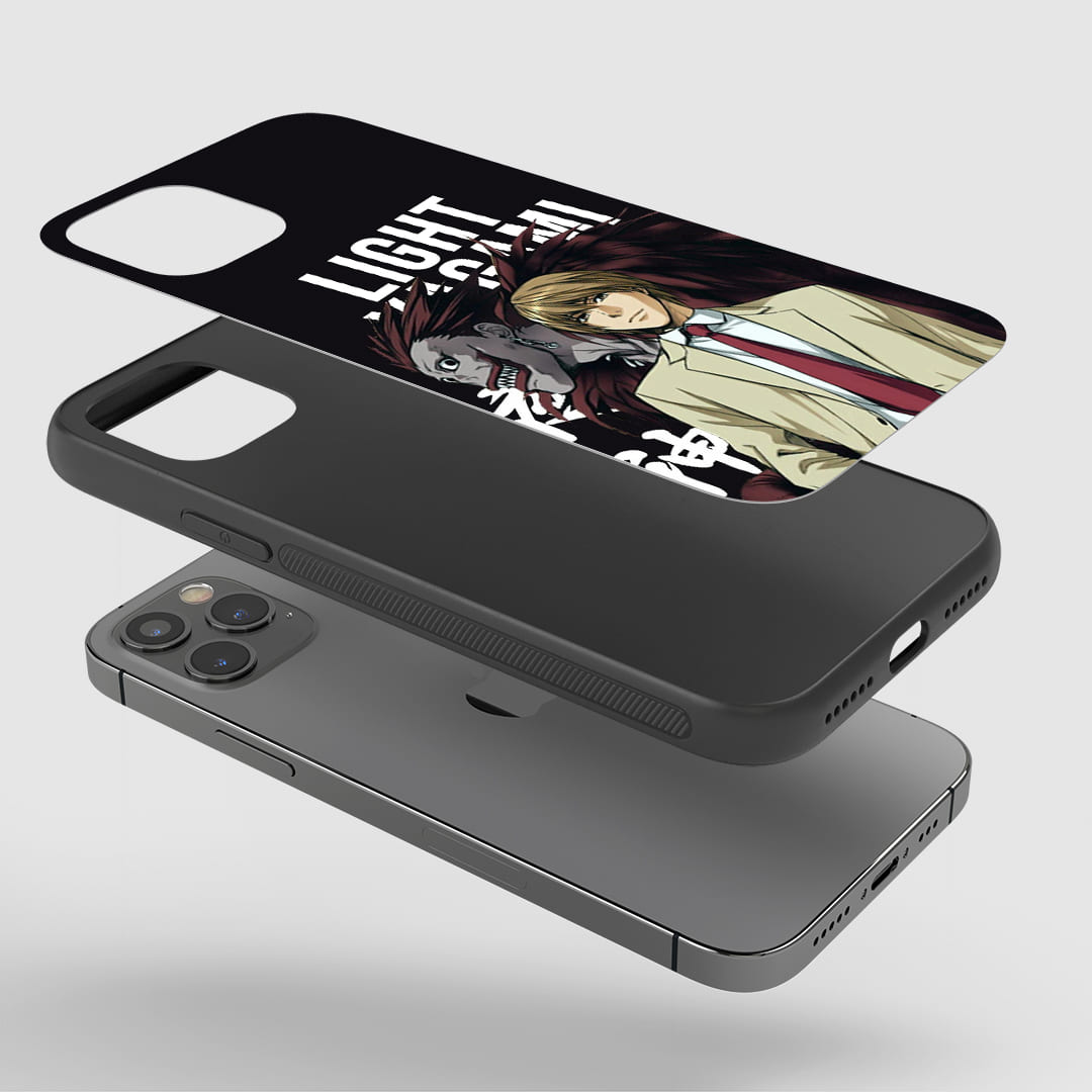 Light Yagami & Ryuk Silicone Armored Phone Case