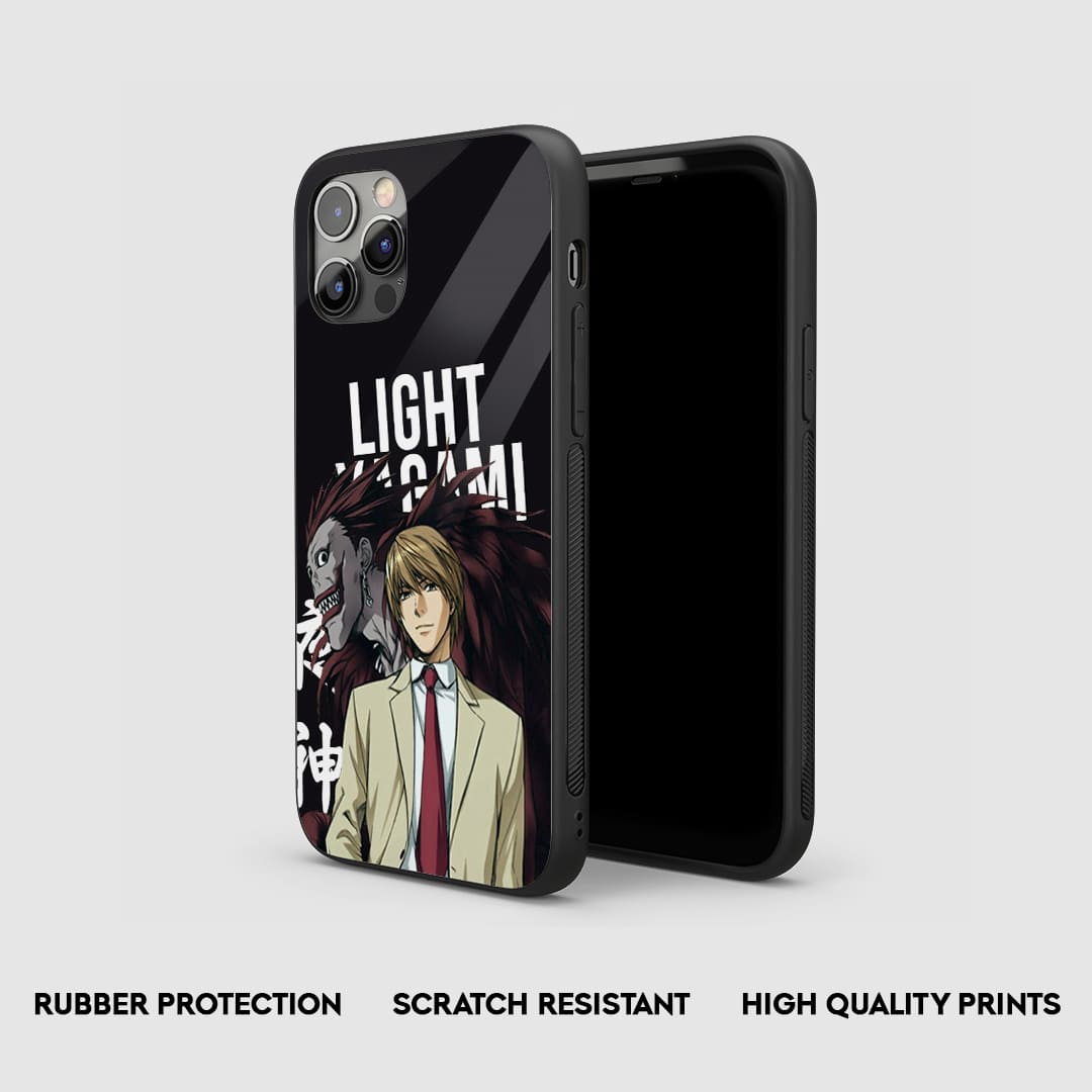 Light Yagami & Ryuk Silicone Armored Phone Case