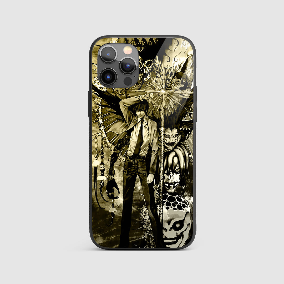 Light & Shinigami Silicone Armored Phone Case